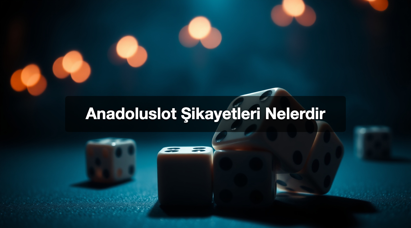 Anadoluslot Şikayetleri Nelerdir